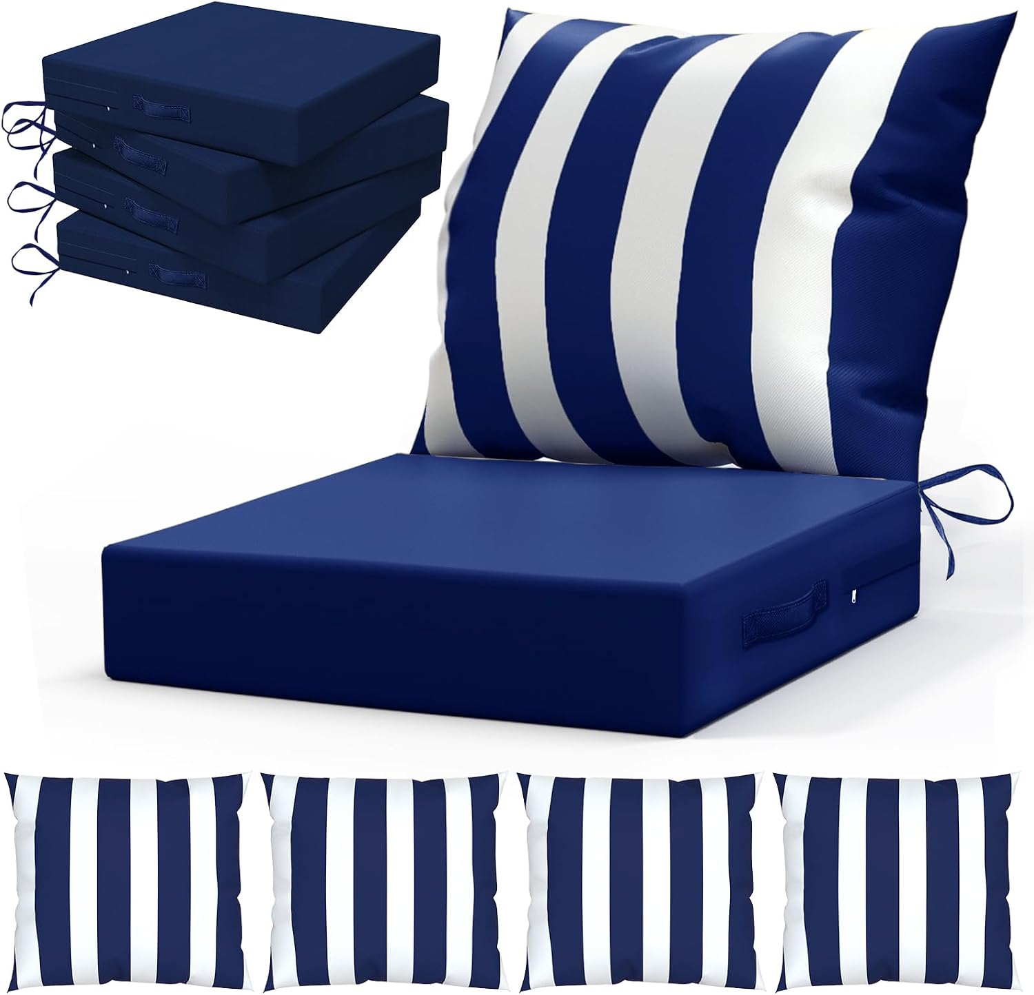 Outdoor Furniture Cushions 24 X 24 - Outdoor Chair Cushions for Patio Furniture：24