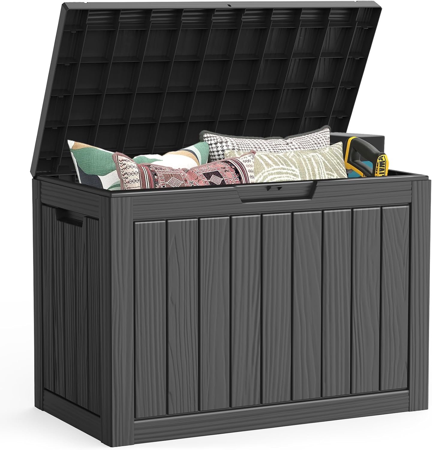 Outdoor Furniture With Storage For Cushions - Outdoor Storage Box, for Package Delivery,