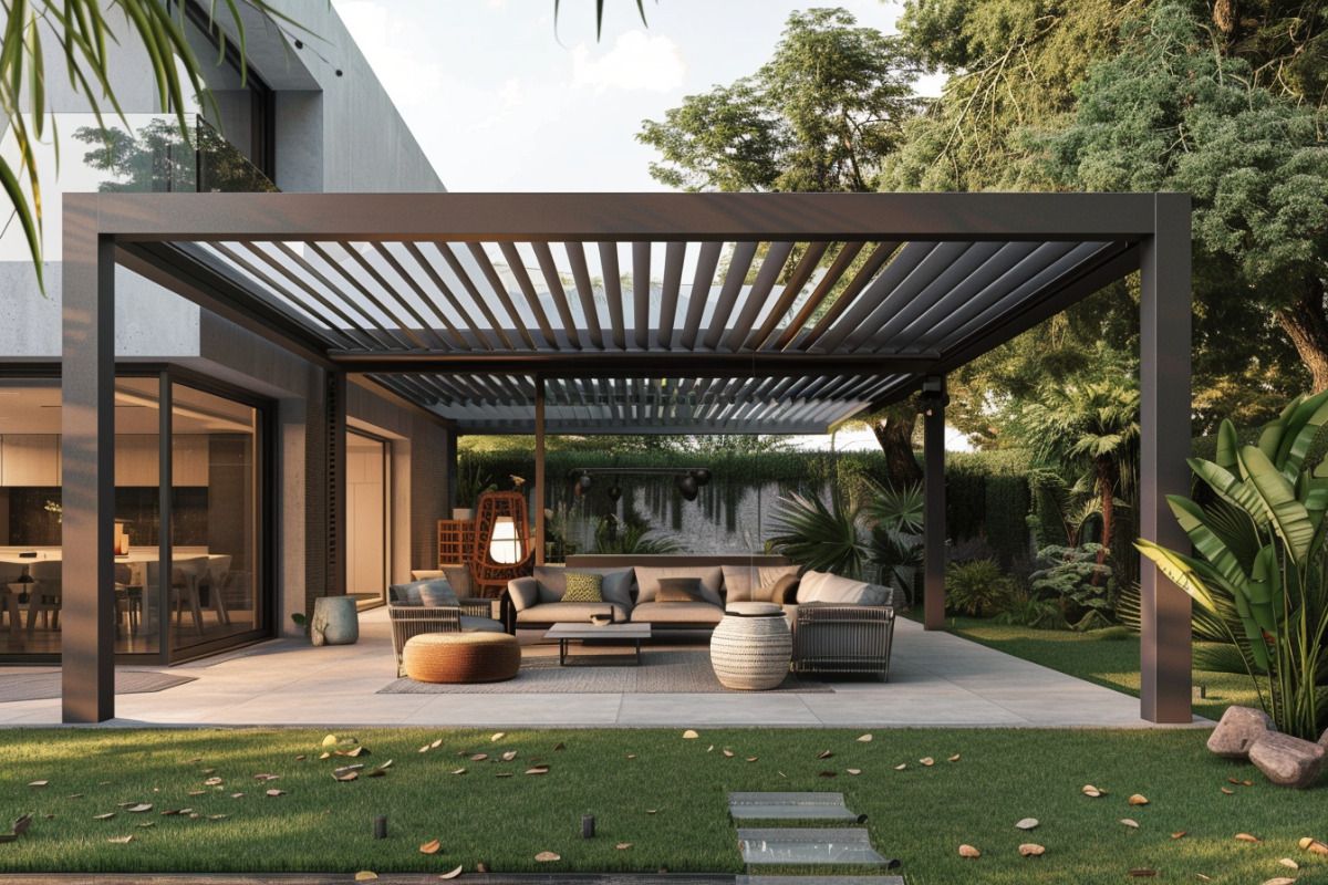 Luxurious Powder Coated Anti R - Outdoor Furniture Gazebo ulasan dan harga