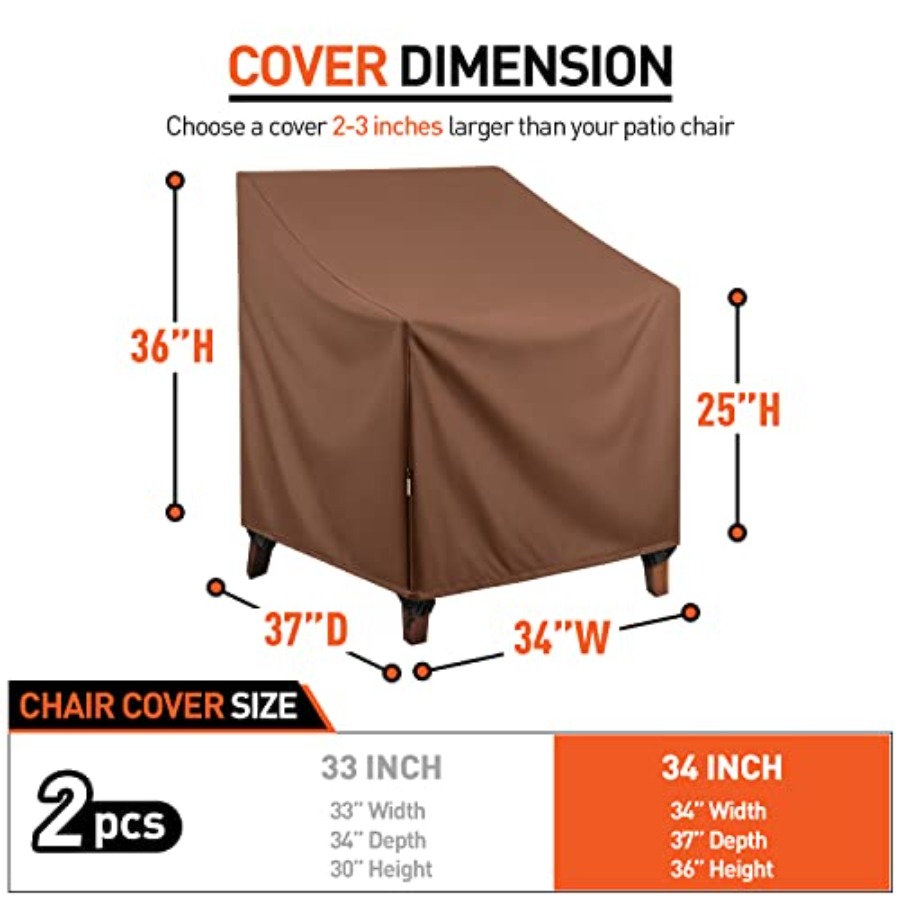 Waterproof Patio Chair Covers, - Outdoor Furniture Covers Waterproof ulasan dan harga