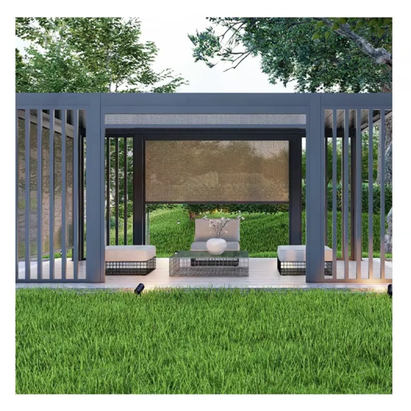 Outdoor Motorized Retractable  - Outdoor Furniture Gazebo ulasan dan harga