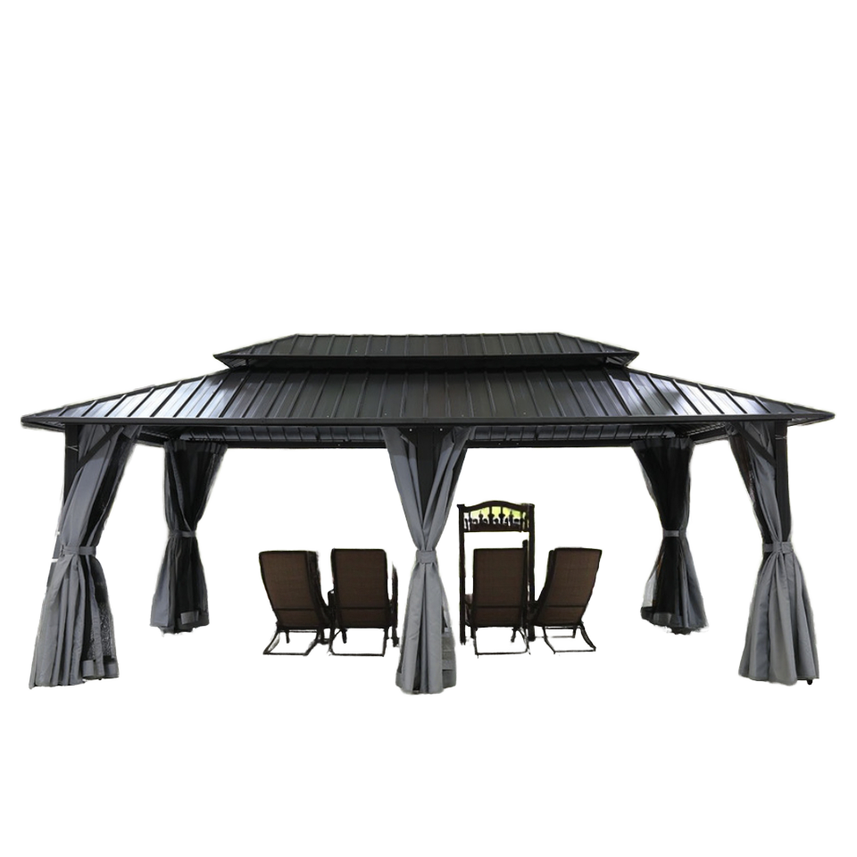 Outdoor Aluminum Frame Canopy  - Outdoor Furniture Gazebo ulasan dan harga