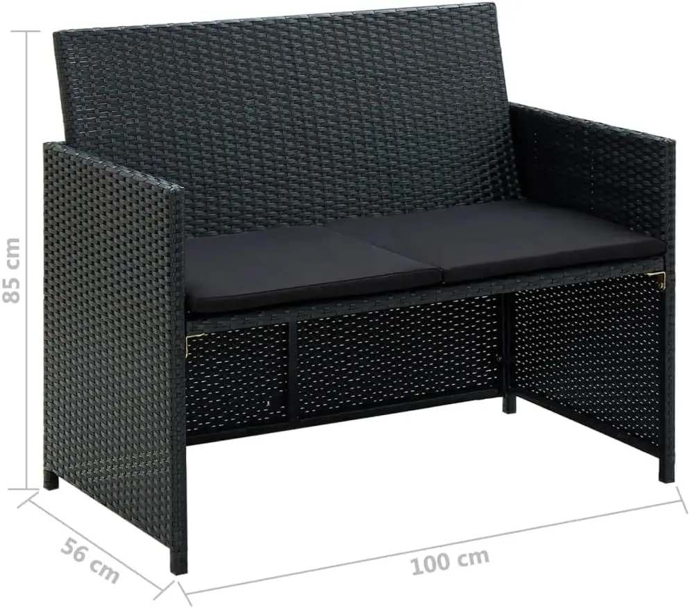 2 Seater Garden Sofa with Remo - Outdoor Furniture Cushions 22 X 22 ulasan dan harga