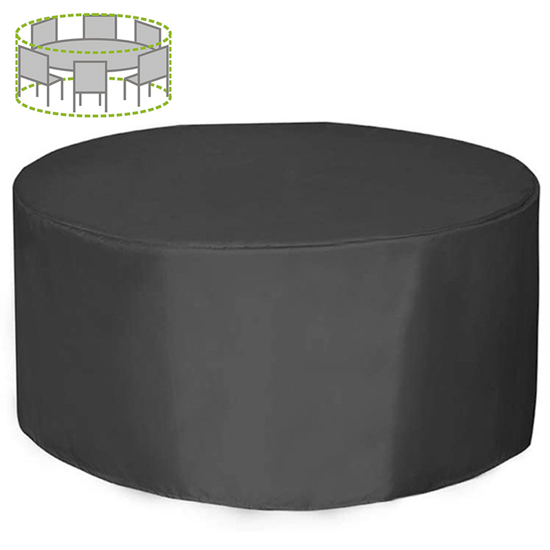 12 Sizes Round Furniture Cover - Outdoor Furniture Covers Waterproof ulasan dan harga