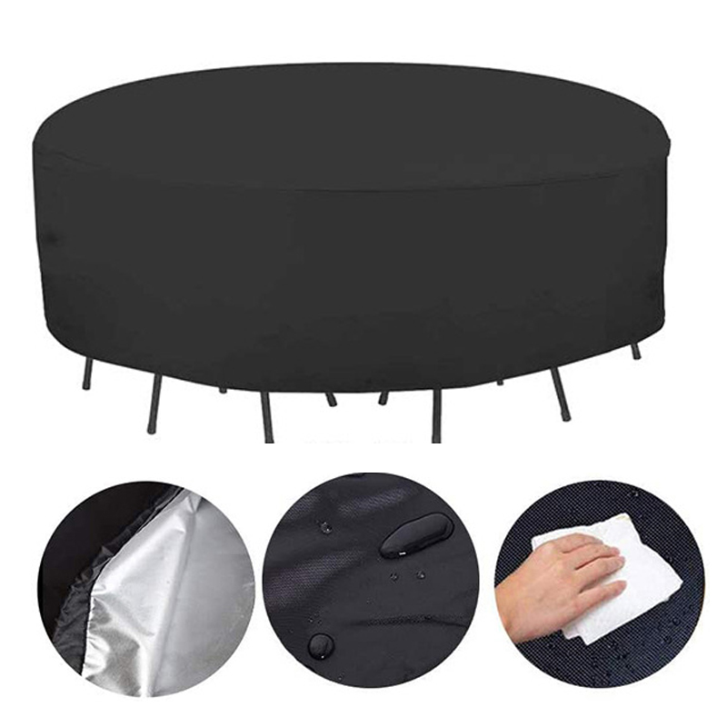 12 Sizes Round Furniture Cover - Outdoor Furniture Covers Waterproof ulasan dan harga