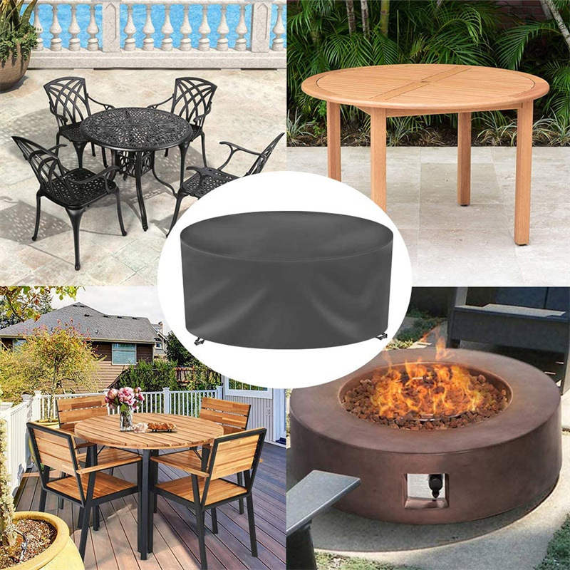 12 Sizes Round Furniture Cover - Outdoor Furniture Covers Waterproof ulasan dan harga