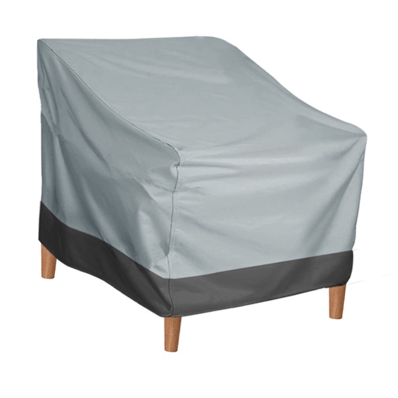 Patio Chair Cover Oxford Cloth - Outdoor Furniture Grey ulasan dan harga
