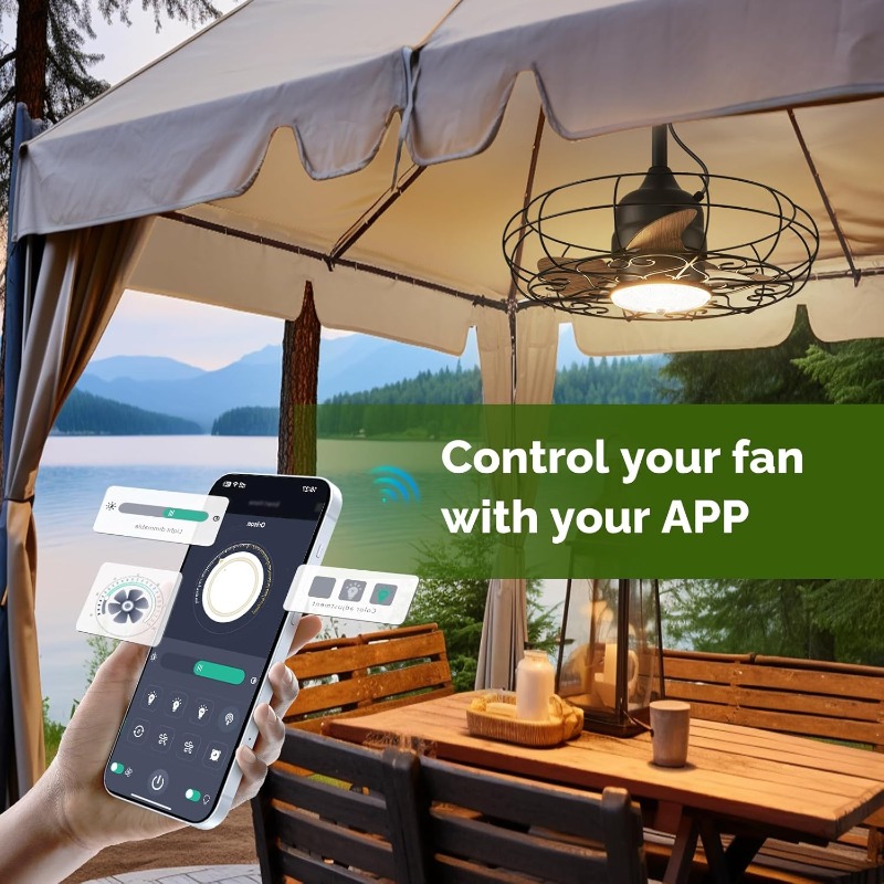 Outdoor Ceiling Fans with Ligh - Outdoor Furniture Gazebo ulasan dan harga