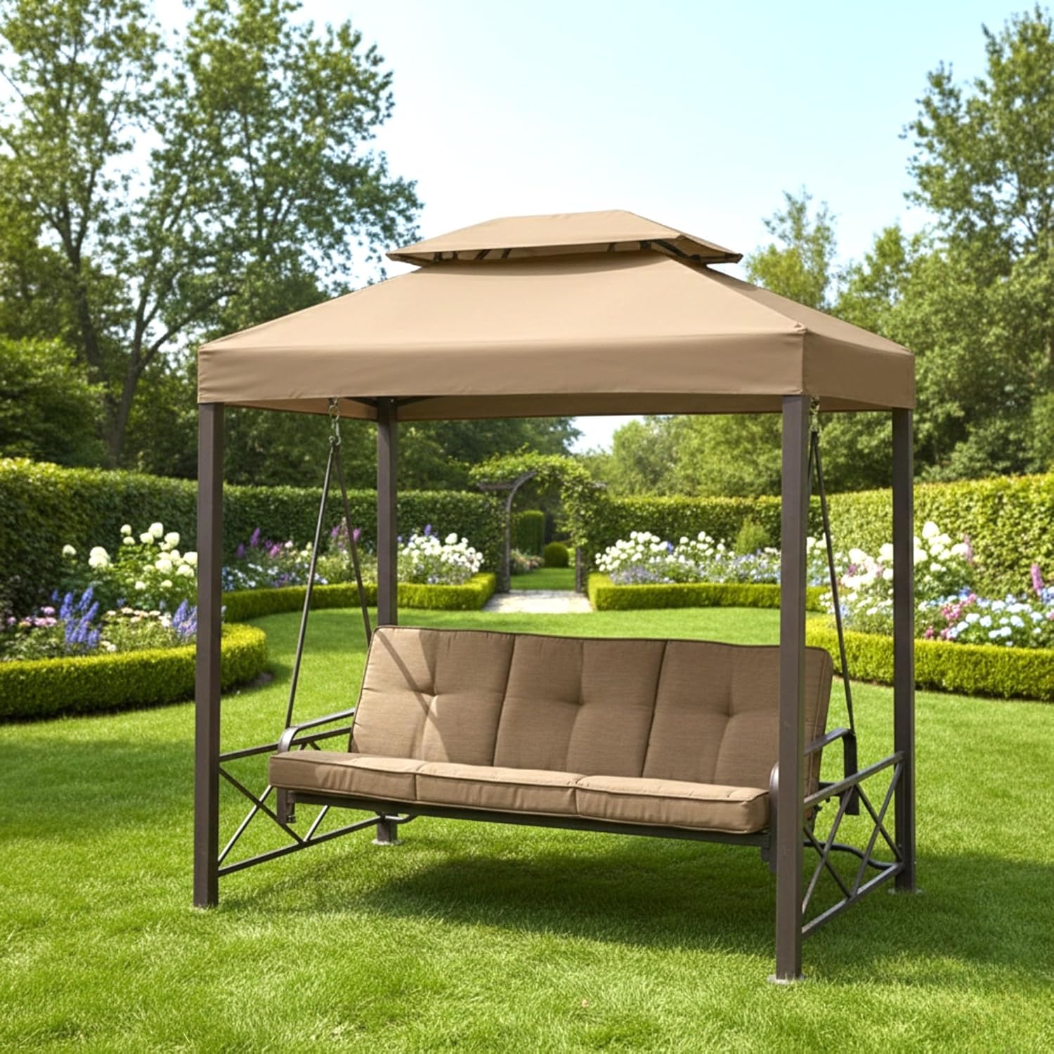 Durable Replacement Canopy Top - Outdoor Furniture Gazebo ulasan dan harga