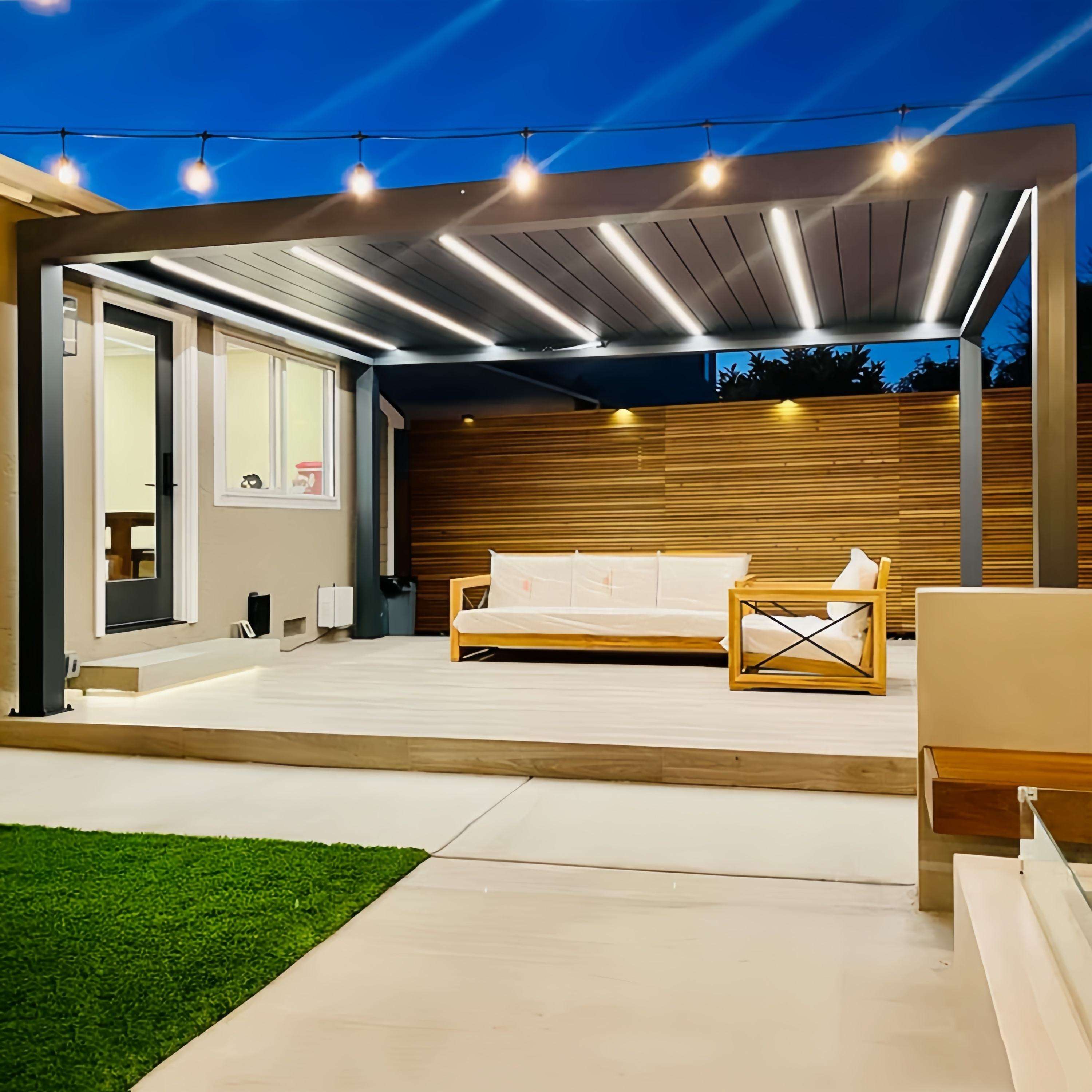 Anodized Swimming Pool Aluminu - Outdoor Furniture Gazebo ulasan dan harga
