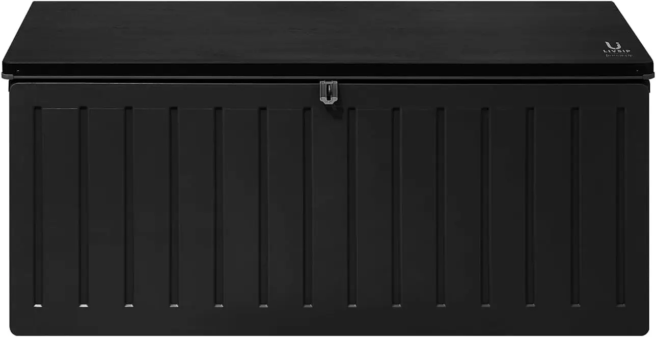 490L Outdoor Storage Deck Box  - Outdoor Furniture With Storage For Cushions ulasan dan harga