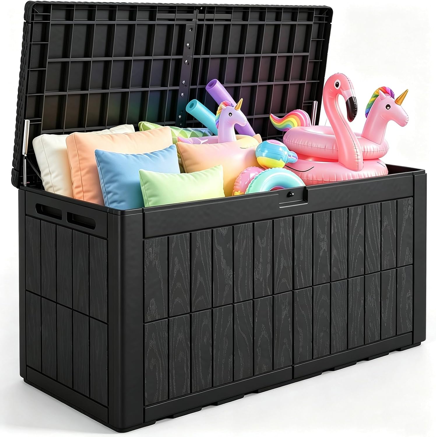 120 Gallon Large Outdoor Stora - Outdoor Furniture With Storage For Cushions ulasan dan harga