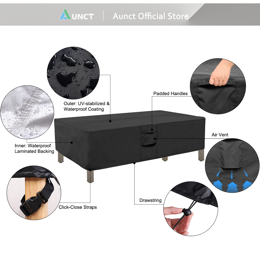 Black 420D Outdoor Waterproof  - Outdoor Furniture Sunbrella ulasan dan harga
