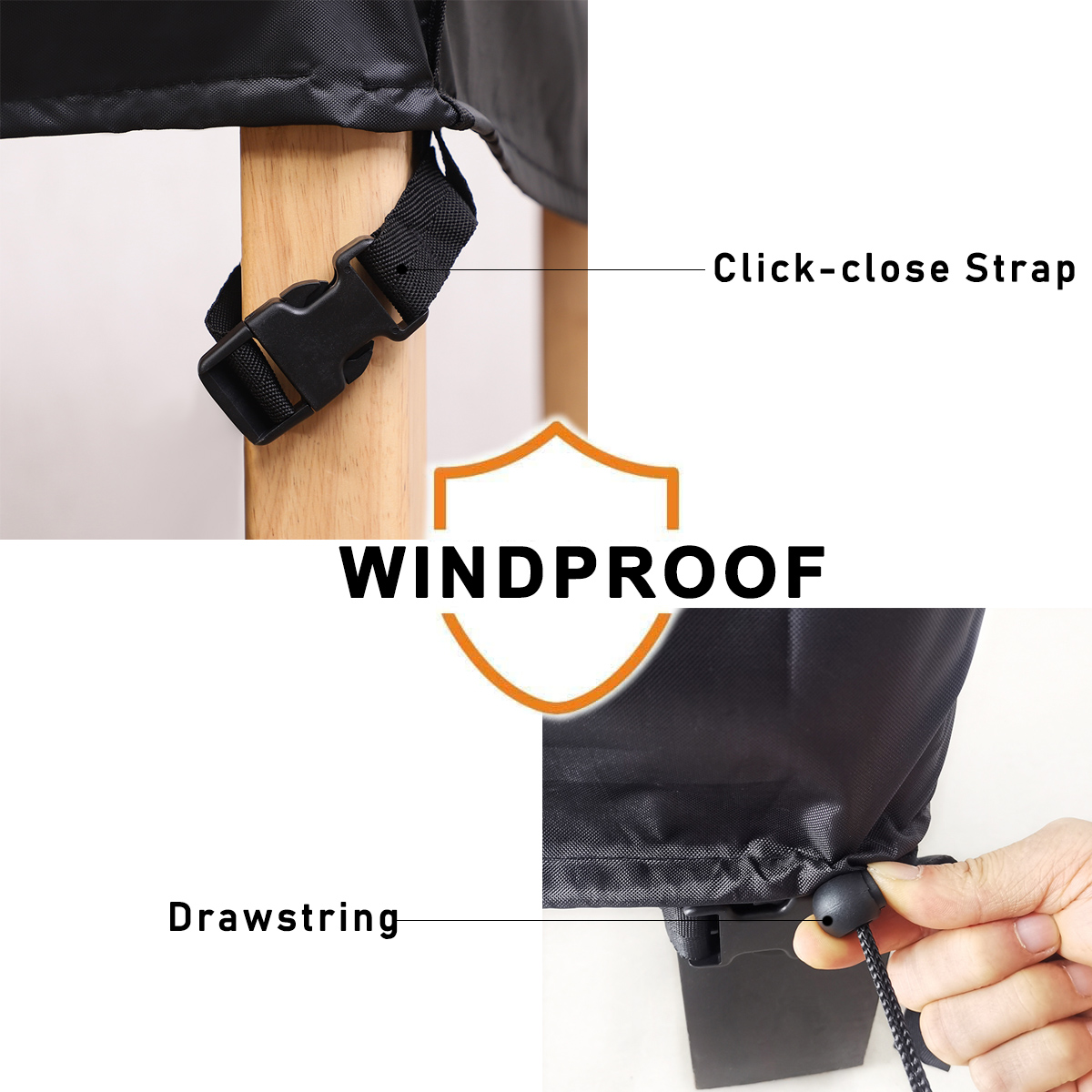 Black 420D Outdoor Waterproof  - Outdoor Furniture Sunbrella ulasan dan harga
