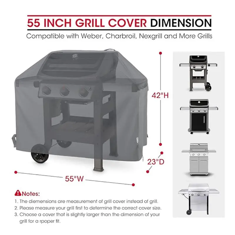 420D Oxford Cloth Large Grill  - Outdoor Furniture Covers Waterproof ulasan dan harga