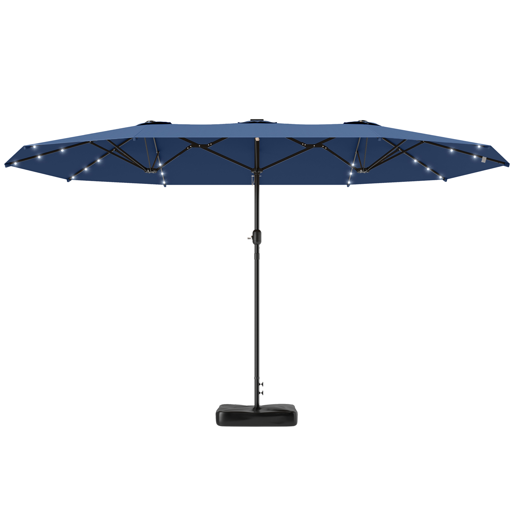 Double-Sided Sun Umbrella, Out - Outdoor Furniture Sunbrella ulasan dan harga