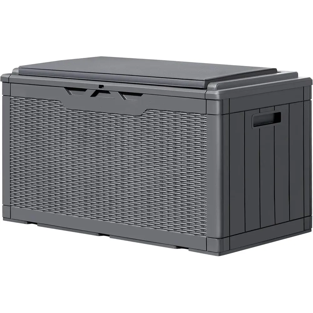 100 Gallon Lockable Deck Stora - Outdoor Furniture With Storage For Cushions ulasan dan harga