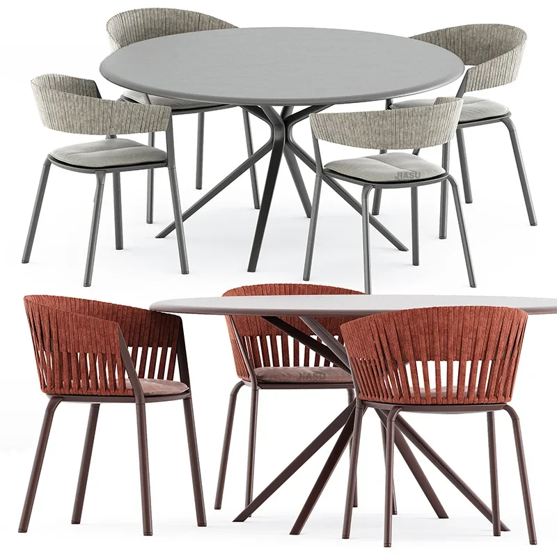 'Outdoor Furniture Steel 4 Pcs - Outdoor Furniture Material ulasan dan harga