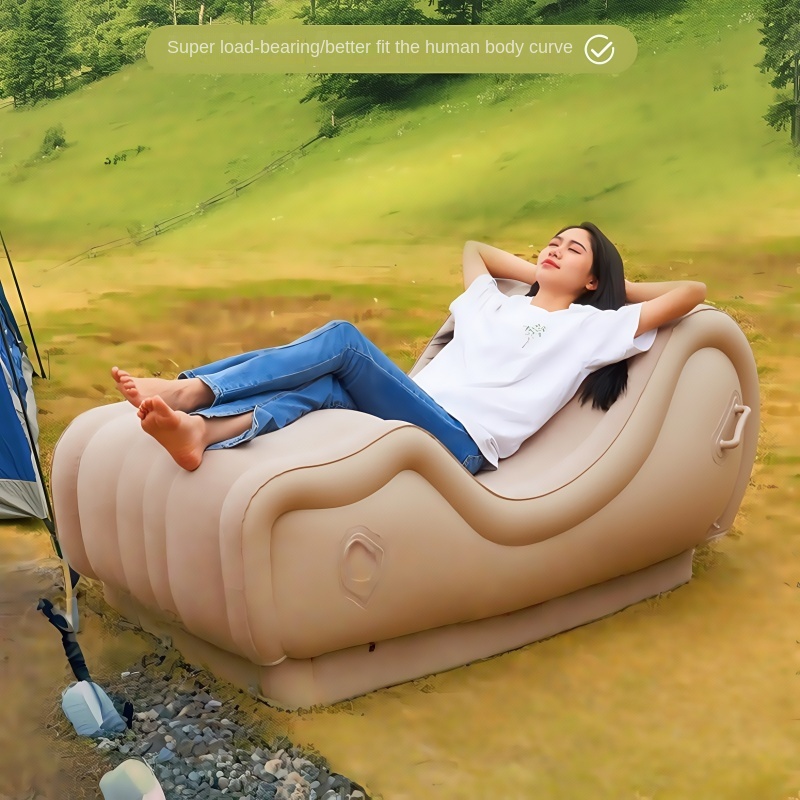 S-Shaped Inflatable Chair, Out - Outdoor Furniture Material ulasan dan harga