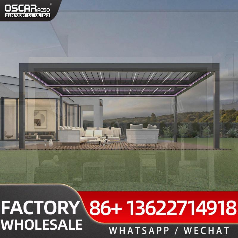 Fixed Roof Pergolas Luxury Bio - Outdoor Furniture Gazebo ulasan dan harga
