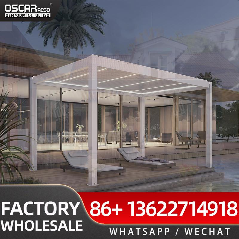 Fixed Roof Pergolas Luxury Bio - Outdoor Furniture Gazebo ulasan dan harga