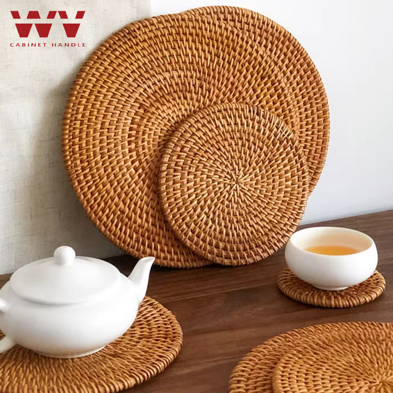 10-20cm Pot Mats Handwoven Rat - Outdoor Furniture Rh ulasan dan harga