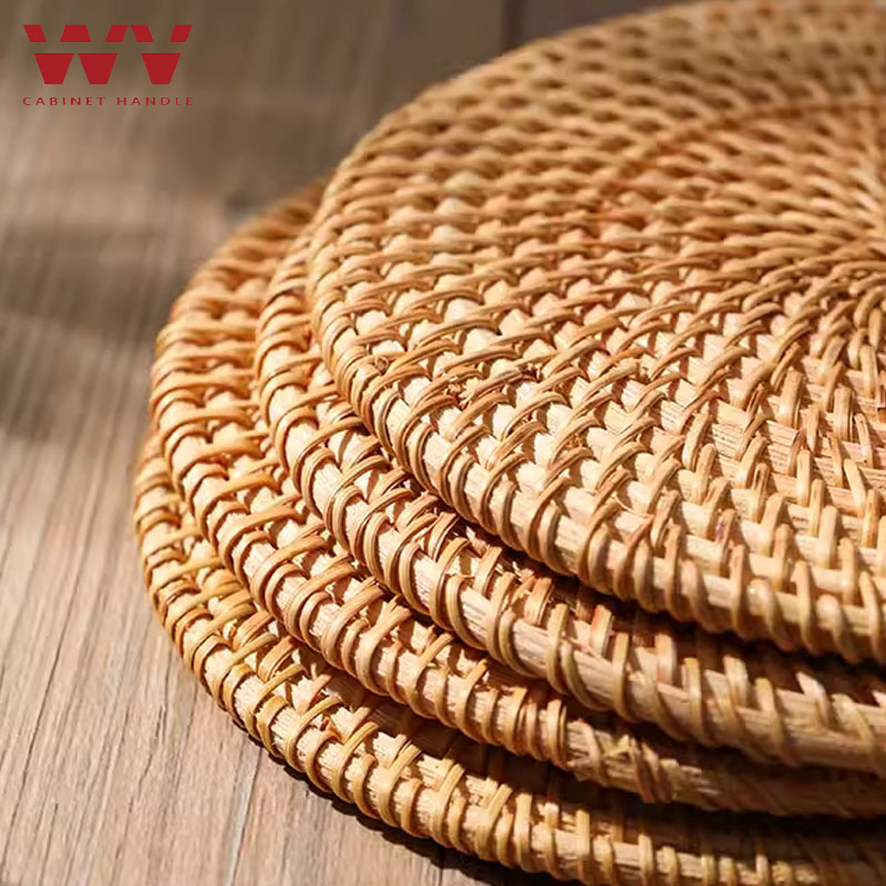 10-20cm Pot Mats Handwoven Rat - Outdoor Furniture Rh ulasan dan harga