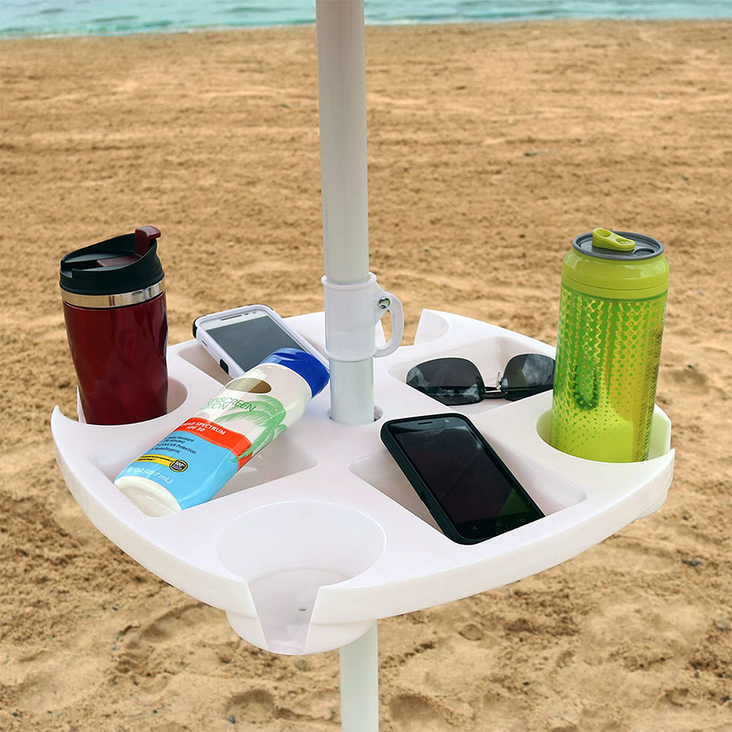 CYBeach Umbrella Tray, with 4  - Outdoor Furniture Sunbrella ulasan dan harga