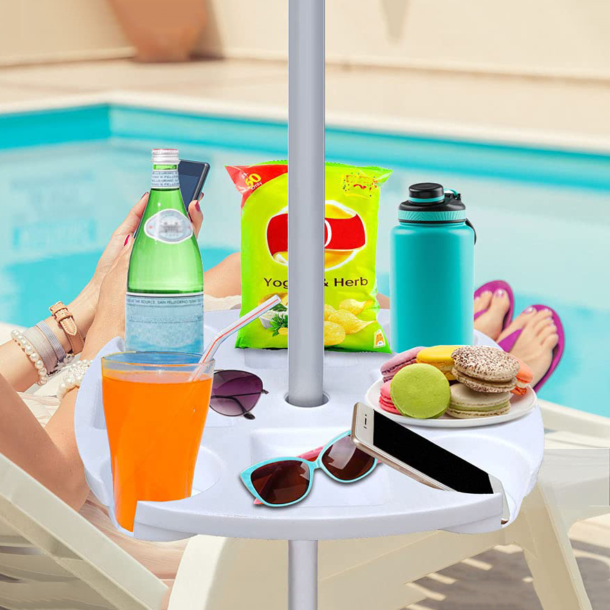 CYBeach Umbrella Tray, with 4  - Outdoor Furniture Sunbrella ulasan dan harga